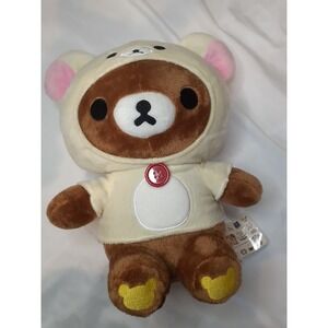 Rilakkuma San-X: Chairoikoguma As Korilakkuma Plush Toy NEW WITH TAG